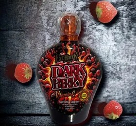 تصویر لوسیون سولاریوم ادهاردی مدل DARK BERRY حجم 400 میل Ed hardy DARK BERRY