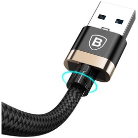 تصویر کابل تبدیل 1.5 متری USB به لایتنینگ بیسوس مدل Golden Belt CALGB-A19 Baseus CALGB-A19 Golden Belt Series Lightning 1.5m Charging Data Cable