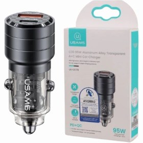 تصویر شارژر فندکی 45 وات یوسمز مدل CC175 