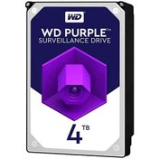 تصویر هارددیسک اینترنال وسترن دیجیتال مدل Purple WD43PURZ ظرفیت 4 ترابایت 