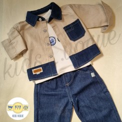 تصویر ست سه تکه پسرانه 