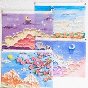 تصویر کاور A4 طرح نقاشی آبرنگی - طرح 