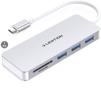 تصویر هاب 6 پورت لنشن LENTION USB C Hub C16s 