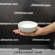 تصویر پیاله 12 هتلی سفید چینی زرین 