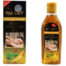 تصویر روغن ماساژ جینسینگ مکس لیدی Body Massage Oil Max Lady 