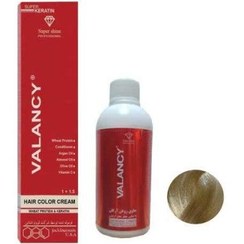 تصویر کیت رنگ مو والانسی شماره N9 رنگ بلوند خیلی روشن VALANCY N9 Hair Color 100 m