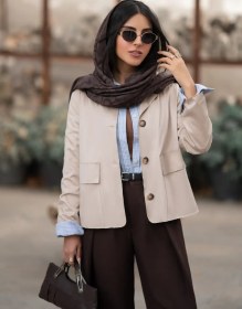 تصویر کت جیر کرم 