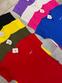 تصویر تیشرت یقه دلبری کد 143 