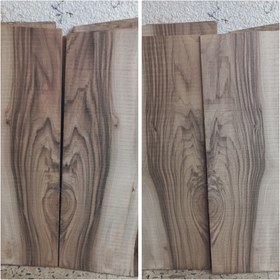 تصویر چوب گردوی خوش نقش 