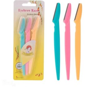 تصویر ست تیغ ابرو 3 تکه 