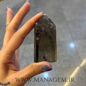 تصویر منشور کوارتز دودی 