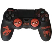 تصویر محافظ دسته پلی استیشن 4 مدل SPIDERMAN PS4105 