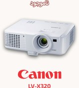 تصویر ویدئو پروژکتور ثابت کانن 3200Lumens XGA Video Projector LV-X320