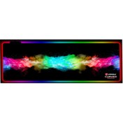 تصویر ماوس پد گیمینگ RGB مدل MSI ابعاد 30*80 سانتی متر MSI RGB GAMING MOUSE PAD 30*80 CM