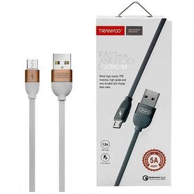 تصویر کابل میکرو یو اس بی Tranyoo S3 5A 1.2m Tranyoo S3 5A 1.2m MicroUSB Cable