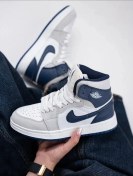 تصویر کتانی زنانه نایکی مدل جردن ساقدار کد 518 