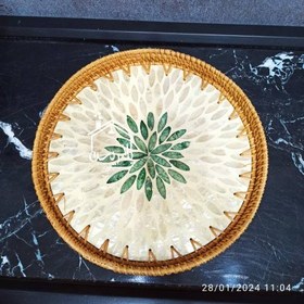 تصویر سینی راتان و حصیر 