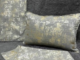 تصویر رو بالشی مخمل پتینه‌ای تراکم بالا کد محصول 001 برند خوشنام هگمتان یک جفتی - 7 جفت (چهارده عدد) 