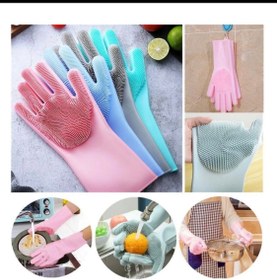 تصویر دستکش اسکاچدار 