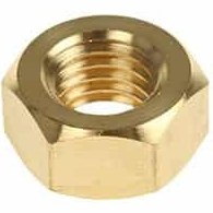 تصویر مهره شش گوش برنجی ترانسفورماتور M12 M12 Brass Hexagon Nut