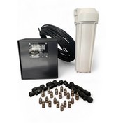 تصویر مه پاش 20 نازلی پمپ دار پکیج کامل 20-nozzle misting system with pump
