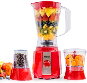 تصویر مخلوط کن سه کاره جی پاس مدل GSB9891 Geepas GSB9891 400W 3 In 1 Multi-Functional Blender