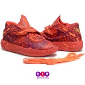 تصویر کفش بسکتبال پوما مدل ام بی ۰۵ – Puma MB.05 رنگ قرمز بنفش 