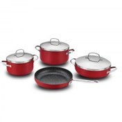 تصویر سرویس قابلمه کرکماز مدل A1875 ۷ پارچه گرانیتی 