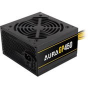 تصویر منبع تغذیه کامپیوتر گیم دیاس مدل AURA GP450 80 Plus White توان 450 وات Gamdias AURA GP450 80 Plus White 450W Power Supply