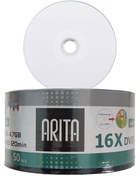 تصویر دی وی دی پرینتیبل آریتا شرینگ 50 عددی کارتن 600 عددی(ARITA)(فقط عمده) ARITA PRINTABLE DVD-R