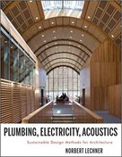 تصویر دانلود کتاب Plumbing, Electricity, Acoustics: Sustainable Design Methods for Architecture - Orginal Pdf 