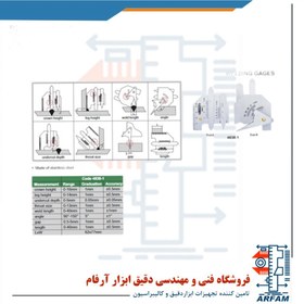 تصویر گیج جوشکاری اینسایز مدل 1-4838 Insize Welding gauge 4838-1