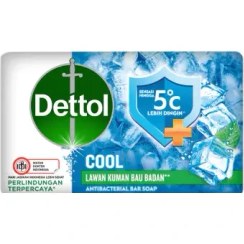 تصویر صابون خنک کننده و ضد بو آنتی باکتریال دتول 100 گرم Dettol Anti-Bacterial Soap Cool 