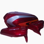 تصویر باک موتورسیکلت تیزرو یدک پارس کد MF2000315 به همراه قاب بغل 