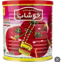 تصویر رب گوجه خوشاب 6 عددی 800 گرمی از باکس 12عددی 