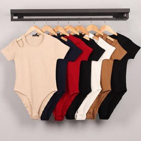 تصویر بادی آستین کوتاه کبریتی 