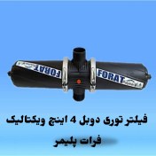 تصویر فیلتر توری دوبل 4 اینچ ویکتالیک فرات پلیمر 