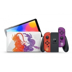 تصویر کنسول بازی نینتندو سوییچ باندل - Nintendo Switch OLED Bundle Pokemon Scarlet and Violet 