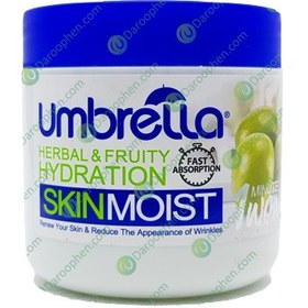 تصویر آمبرلا کرم ژل مرطوب کننده با عصاره زیتون کاسه ای Umbrella Skin Moist Olive Gel Cream 250ml