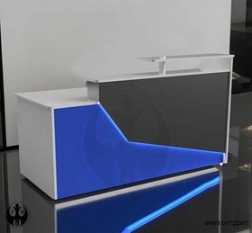 تصویر میز کانتر و پذیرش مدل p302 