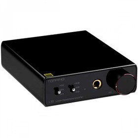 تصویر آمپلی فایر هدفون و پری آمپ تاپینگ TOPPING HI-RES Headphone Amplifier Preamplifier Black L30 