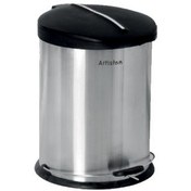 تصویر سطل زباله 5 لیتری استیل 