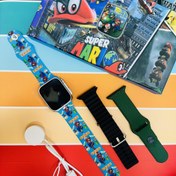 تصویر ساعت هوشمند بچه گانه طرح سوپرماریو مدل MS-A01 Smart Watch MS-A01 Super Mario