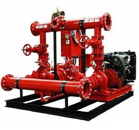 تصویر الکتروپمپ اتابلوک آتش نشانی 1500 دور نوید موتور Etabloc G 150 Etablock fire pump