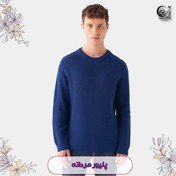 تصویر بافت مردانه یقه گرد رنگ آبی سایز XXL برند ماوی ترکیه ارسال رایگان 
