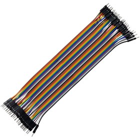 تصویر سیم جامپر نری به نری ۴۰ رشته ۳۰ سانتی‌متر 