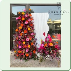 تصویر گل آرایی بله برون هانا 