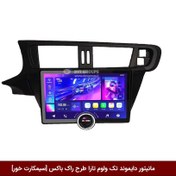 تصویر مانیتور خودرو راک باکس سایز ۱۱.۸ اینچ با ورودی دوربین عقب 