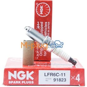 تصویر شمع تک پلاتین ان جی کا NGK – LFR6C-11- 91823 