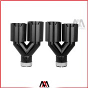 تصویر سراگزوز دو لول کربن داخل مشکی BMW 